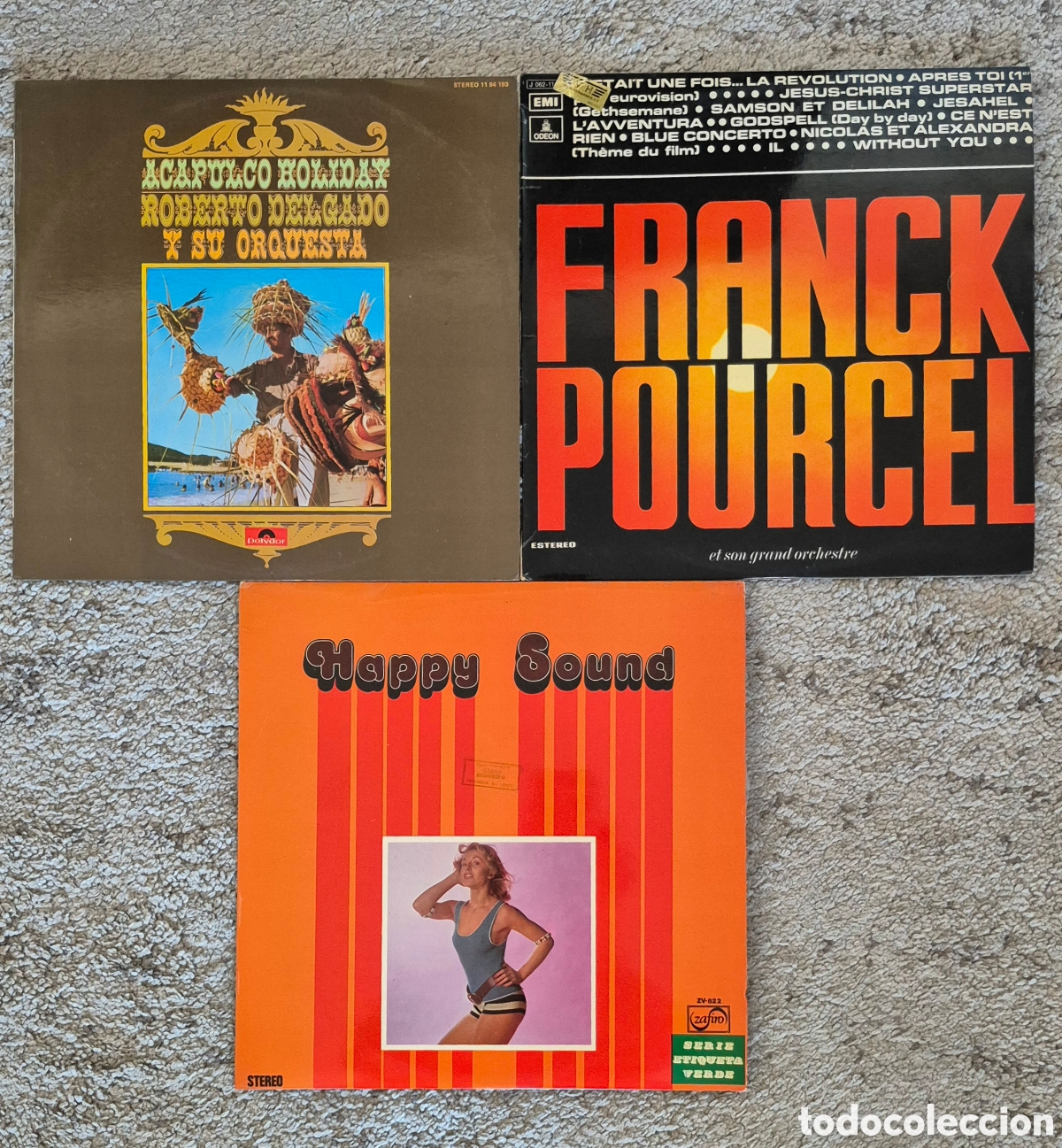Discos de vinilo: Lote 3 Vinilos M&uacute;sica de Orquesta