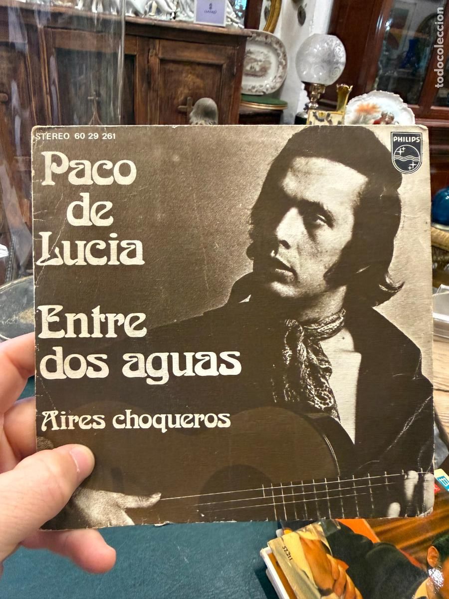 Discos de vinilo: SINGLE PACO DE LUCIA - ENTRE DOS AGUAS - AIRES CHOQUEROS
