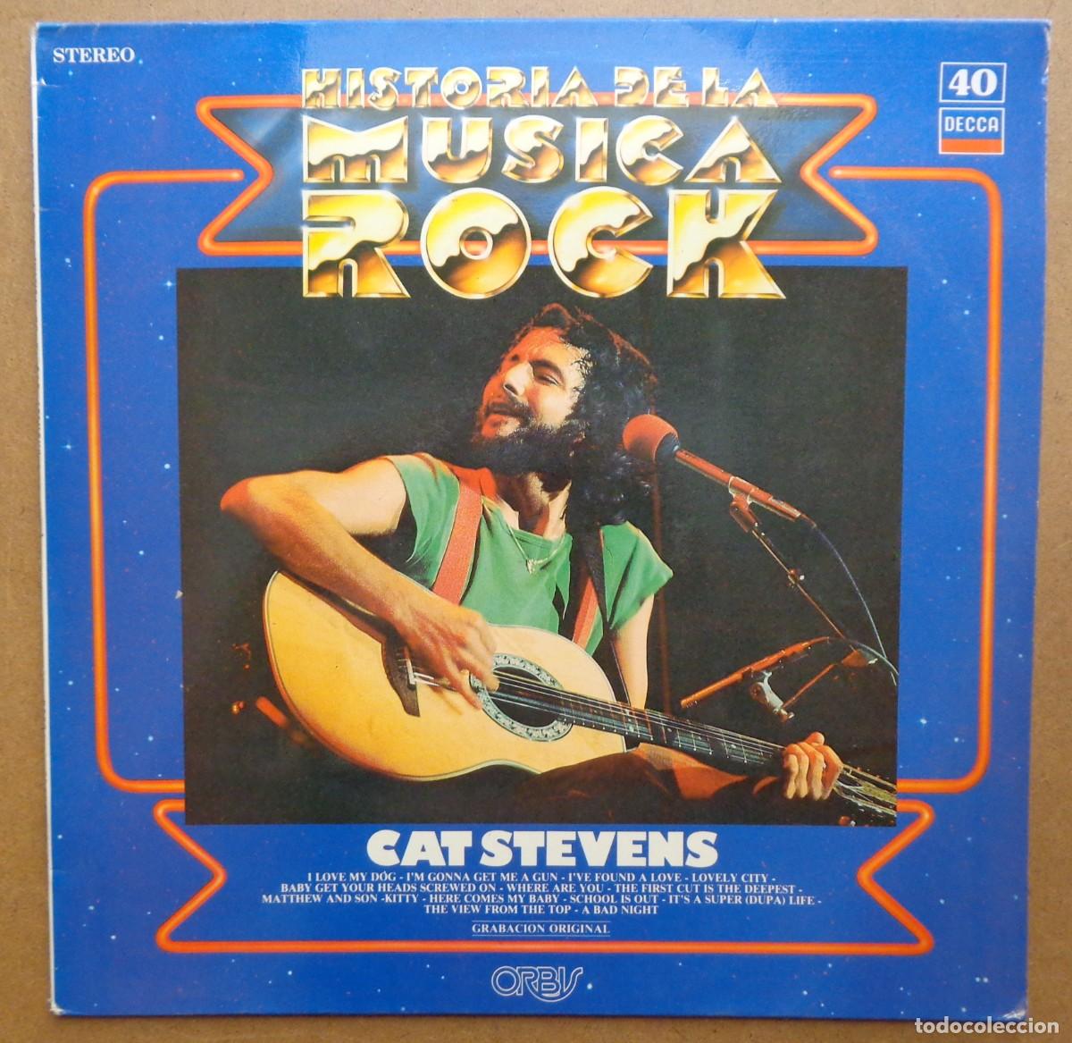 Discos de vinilo: CAT STEVENS 'HISTORIA DE LA MUSICA ROCK VOL.40'