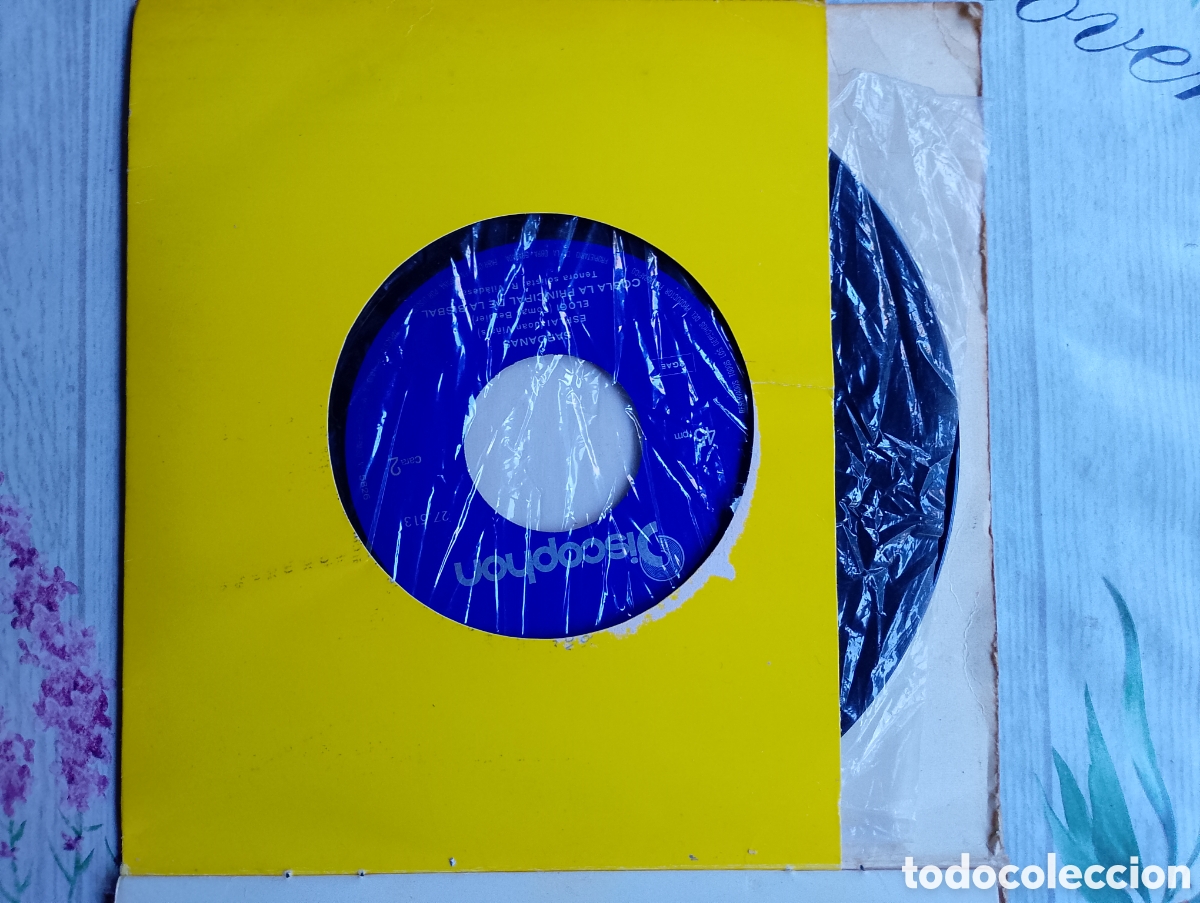 Discos de vinilo: Folklore catal&agrave;. Sardanas. 2 discos single - Foto 2