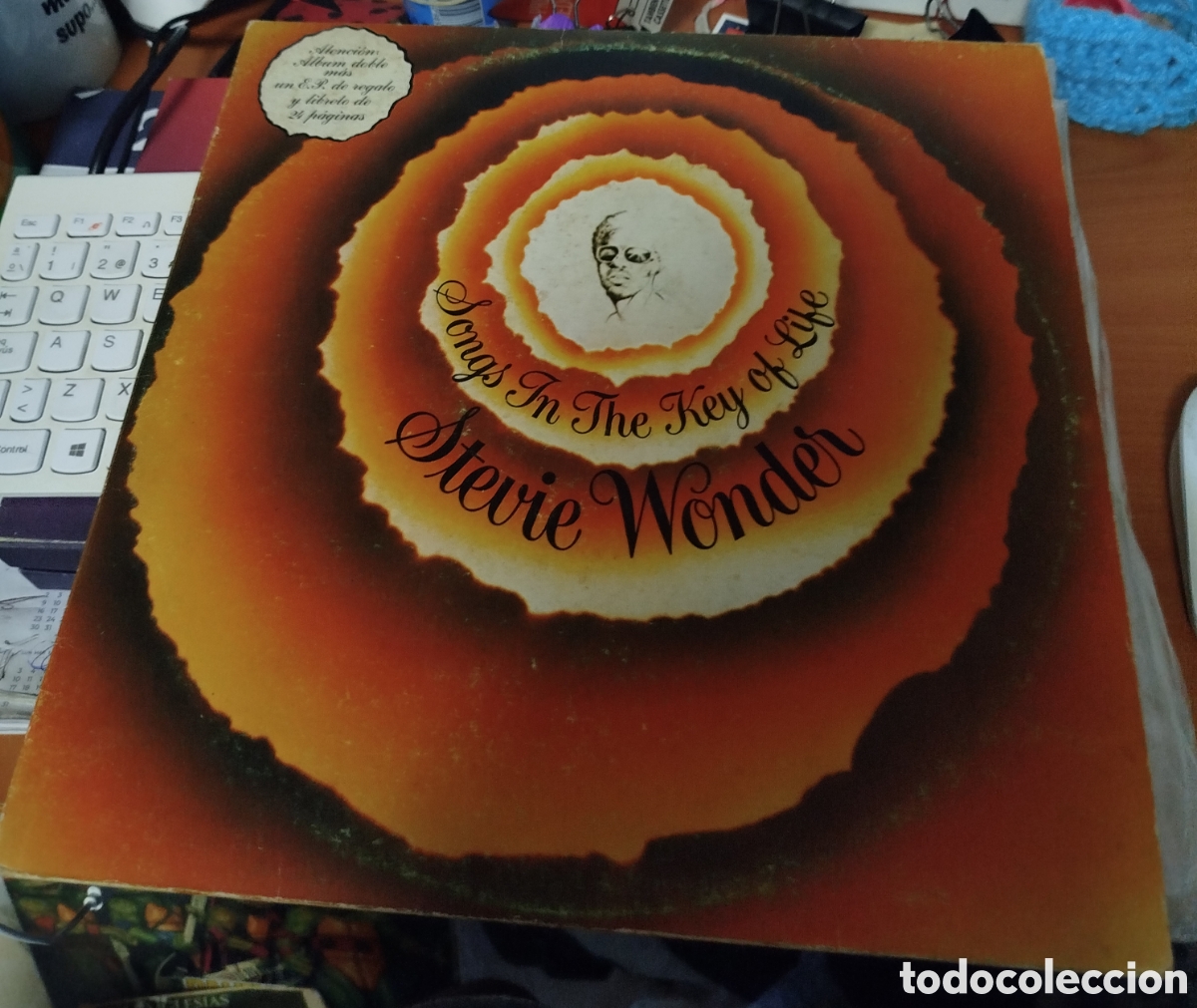 Discos de vinilo: Stevie Wonder - Songs In The Key Of Life. Doble Lp. No contiene libreto