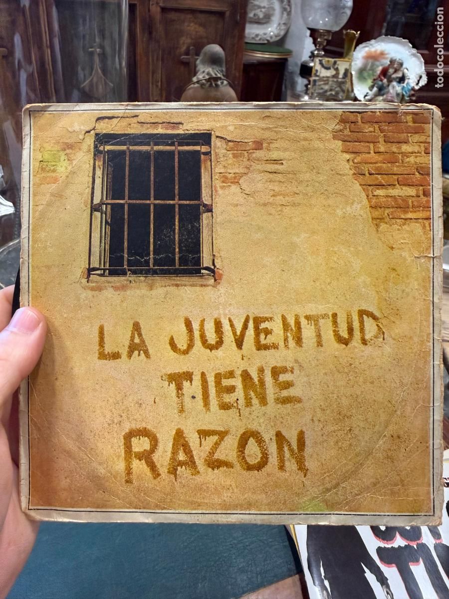 Discos de vinilo: SINGLE MANOLO DIAZ - LA JUVENTUD TIENE RAZON
