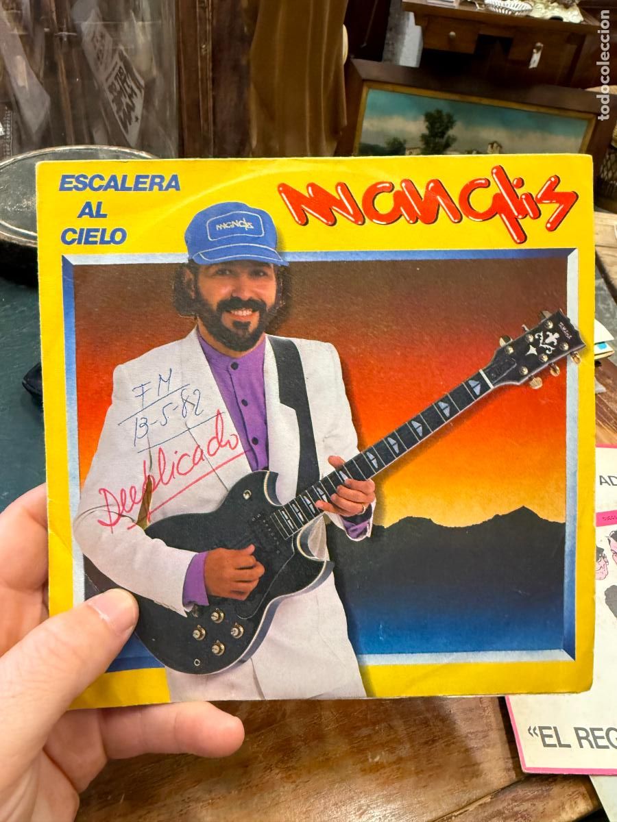 Discos de vinilo: SINGLE ESCALERA AL CIELO - MANGLIS