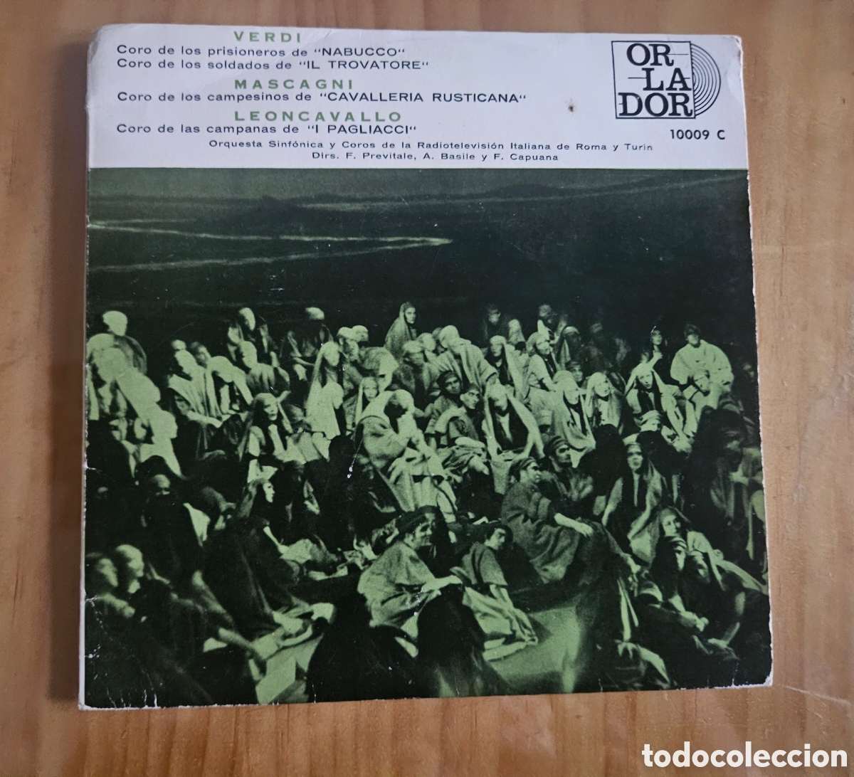 Discos de vinilo: Single Coros de &Oacute;peras - Foto 1