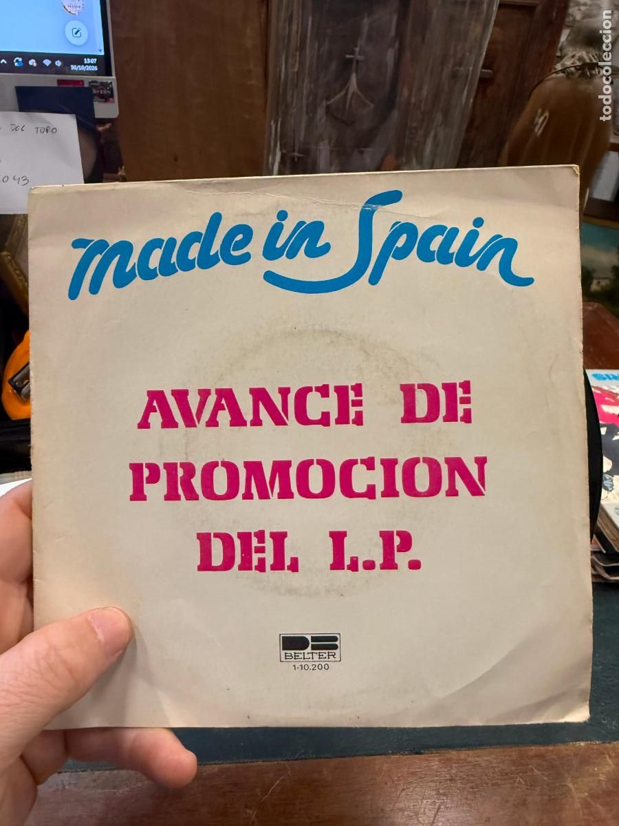 Discos de vinilo: SINGLE AVANCE DE PROMOCION DEL L.P. - MADE IN SPAIN