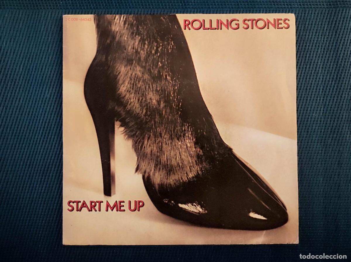 Discos de vinilo: The Rolling Stones &ndash; Start Me Up &ndash; Single 7&rdquo; &ndash; 1981 &ndash; Edici&oacute;n Francesa &ndash; Rolling Stones Records