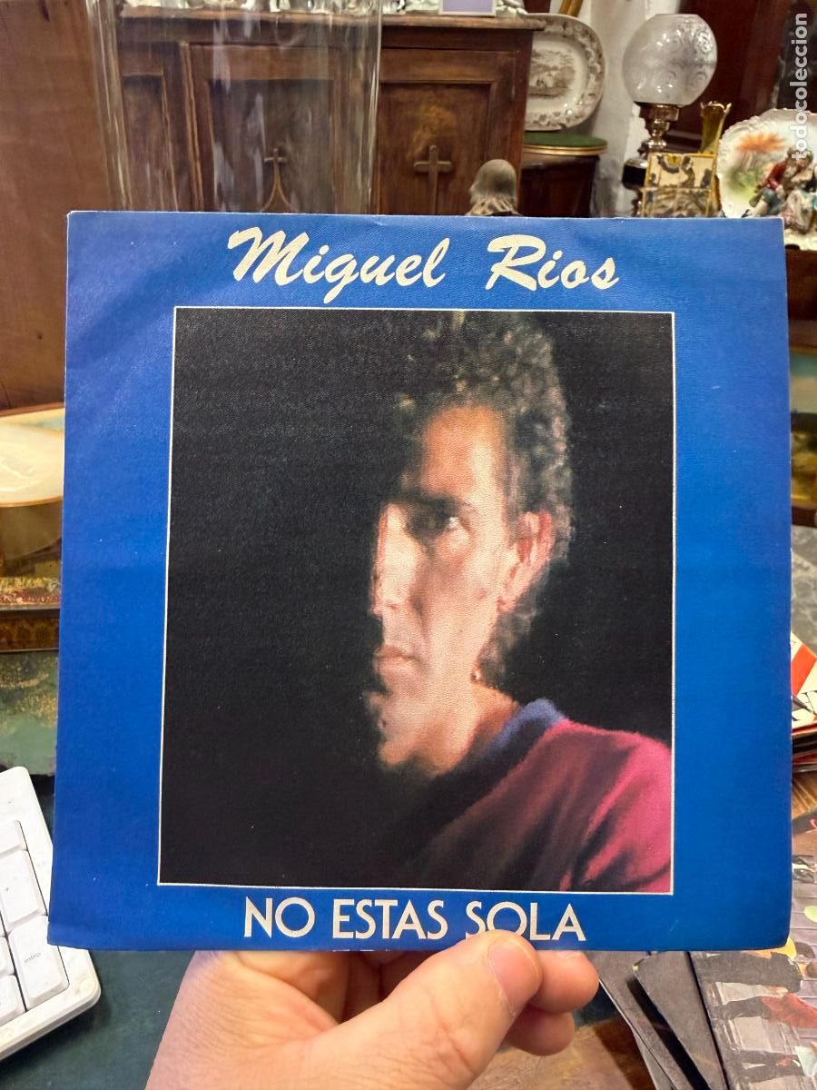 Discos de vinilo: SINGLE MIGUEL RIOS - NO ESTAS SOLA