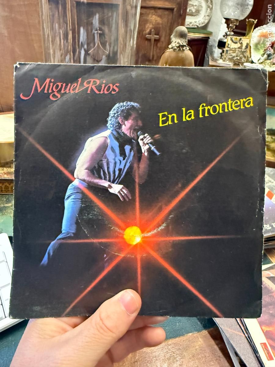 Discos de vinilo: SINGLE MIGUEL RIOS - EN LA FRONTERA - Foto 1
