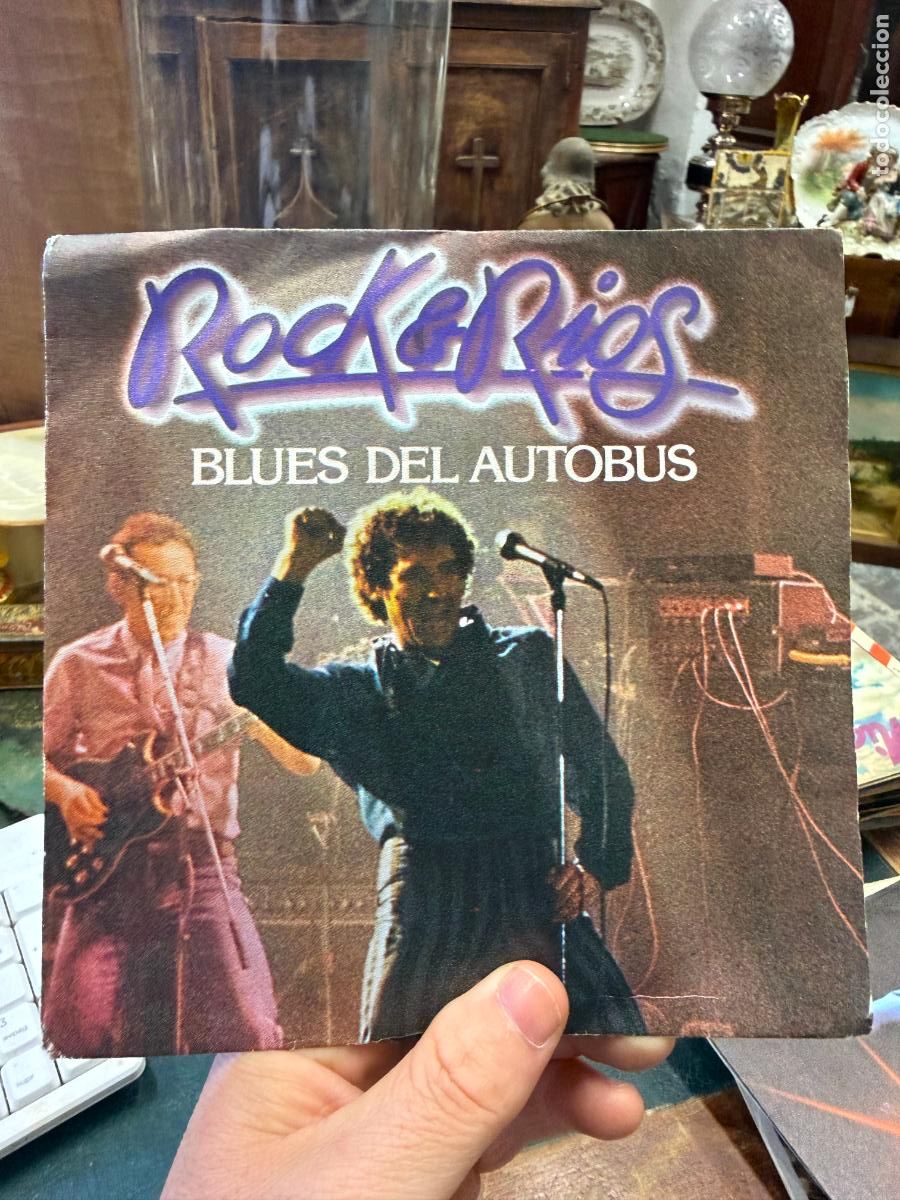Discos de vinilo: SINGLE ROCK & RIOS BLUES DEL AUTOBUS