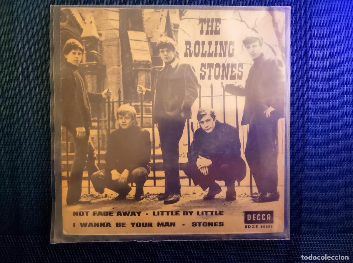 Discos de vinilo: Vinilo EP The Rolling Stones - Not Fade Away (1964) DECCA Espa&ntilde;a Rareza