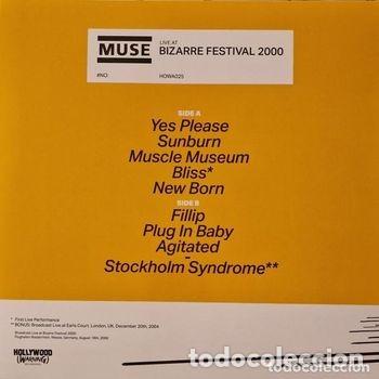 Discos de vinilo: Muse &ndash; Live at Bizarre Festival 2000 LP - Foto 2