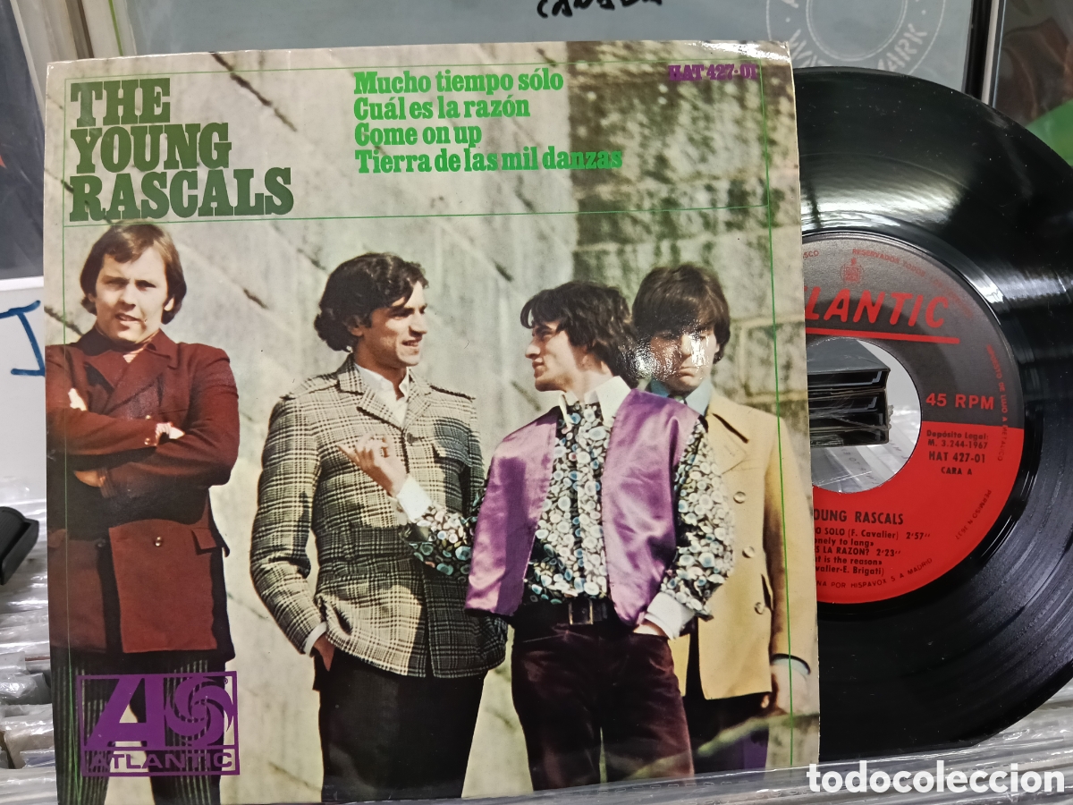 Discos de vinilo: The Young rascals ep mucho tiempo solo + 3 Espa&ntilde;a 1967