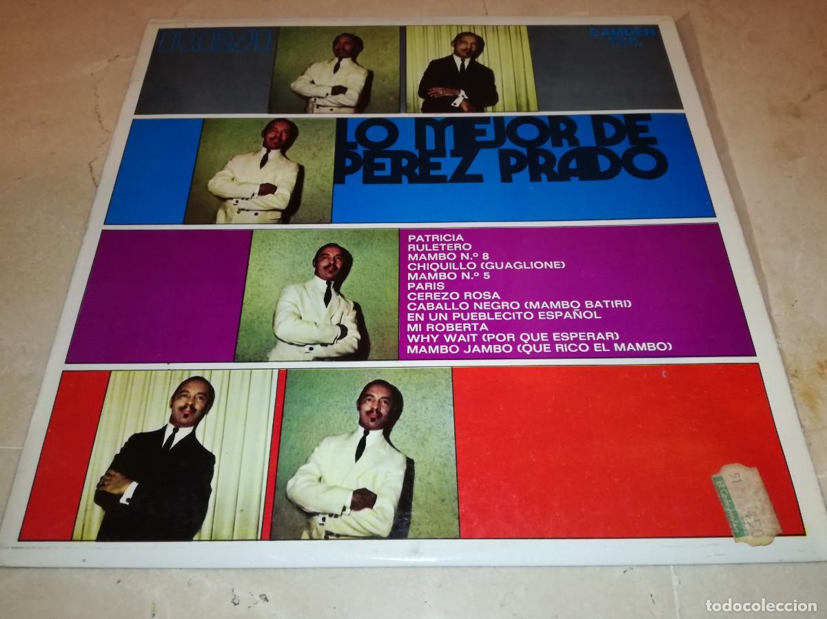 Discos de vinilo: LO MEJOR DE PEREZ PRADO-EDICI&Oacute;N ESPA&Ntilde;OLA-VINILO EN EXCELENTE ESTADO