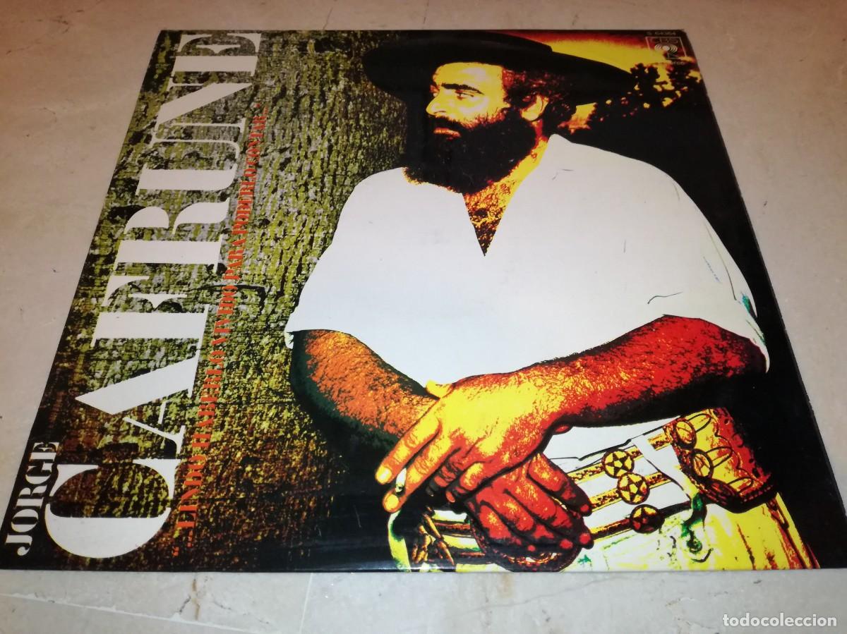 Discos de vinilo: JORGE CAFRUNE-LINDO HABERLO VIVIDO PARA PODERLO CONTAR-ORIGINAL 1971