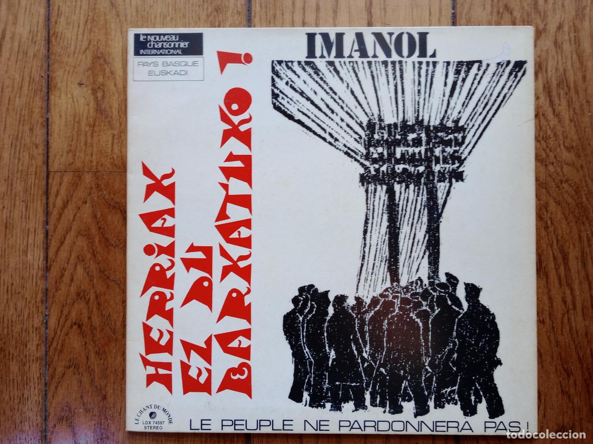 Discos de vinilo: Imanol - herriak ez du barkatuko - Foto 1