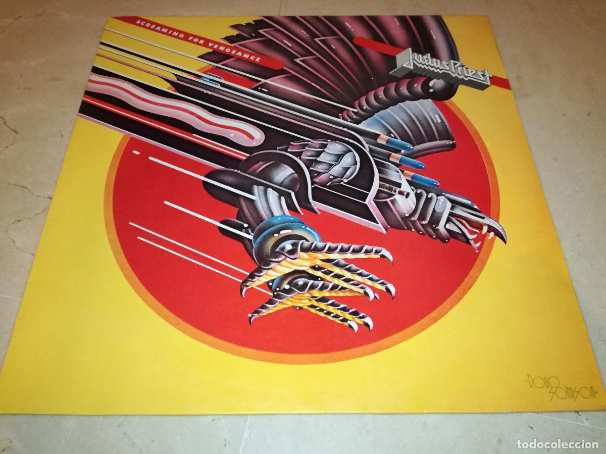 Discos de vinilo: JUDAS PRIEST-SCREAMING FOR VENGEANCE-EDICI&Oacute;N ESPA&Ntilde;OLA
