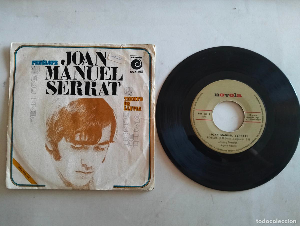 Discos de vinilo: JOAN MANUEL SERRAT, PENELOPE, EDITA NOVOLA, A&Ntilde;O 1969
