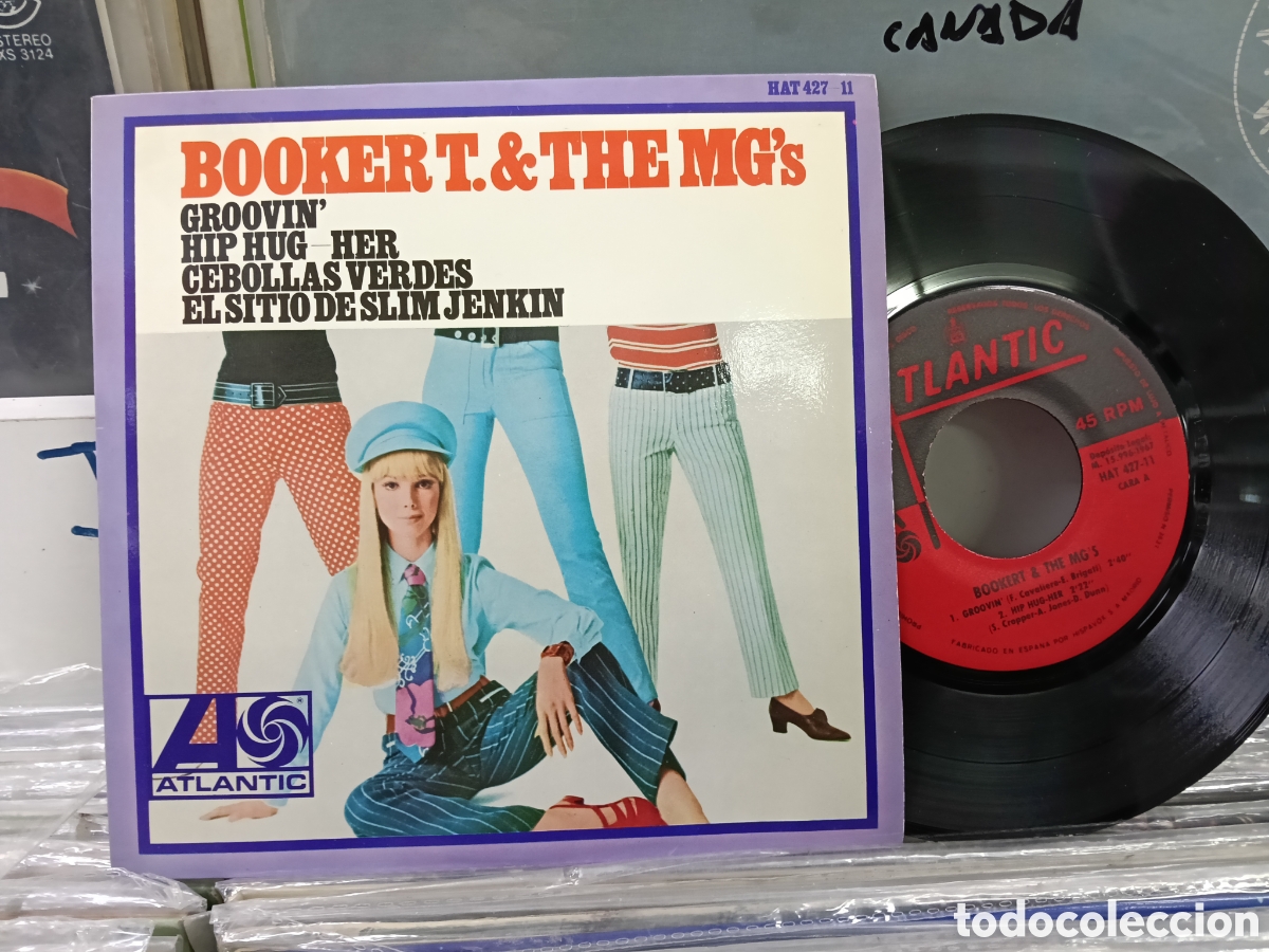 Discos de vinilo: Booker t. & The mg's ep groovin' + 3 Espa&ntilde;a 1967