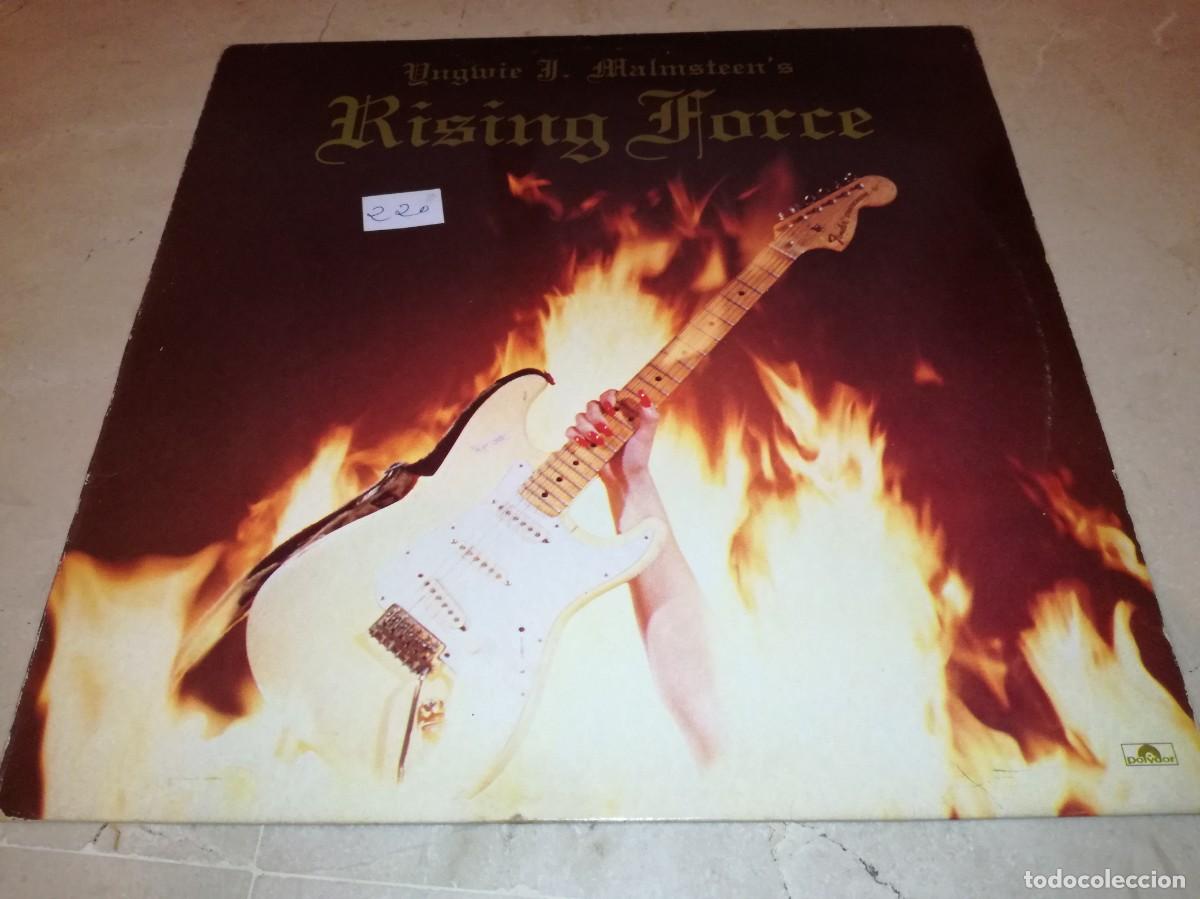 Discos de vinilo: YNGWIE J. MALMSTEEN&acute;S RISING FORCE-EDICI&Oacute;N ESPA&Ntilde;OLA