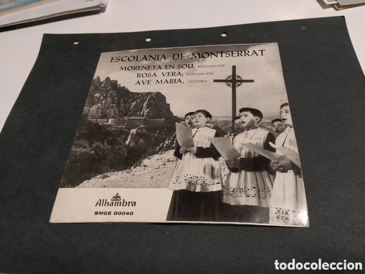 Discos de vinilo: Vinilo escolan&iacute;a de Montserrat, Alhambra
