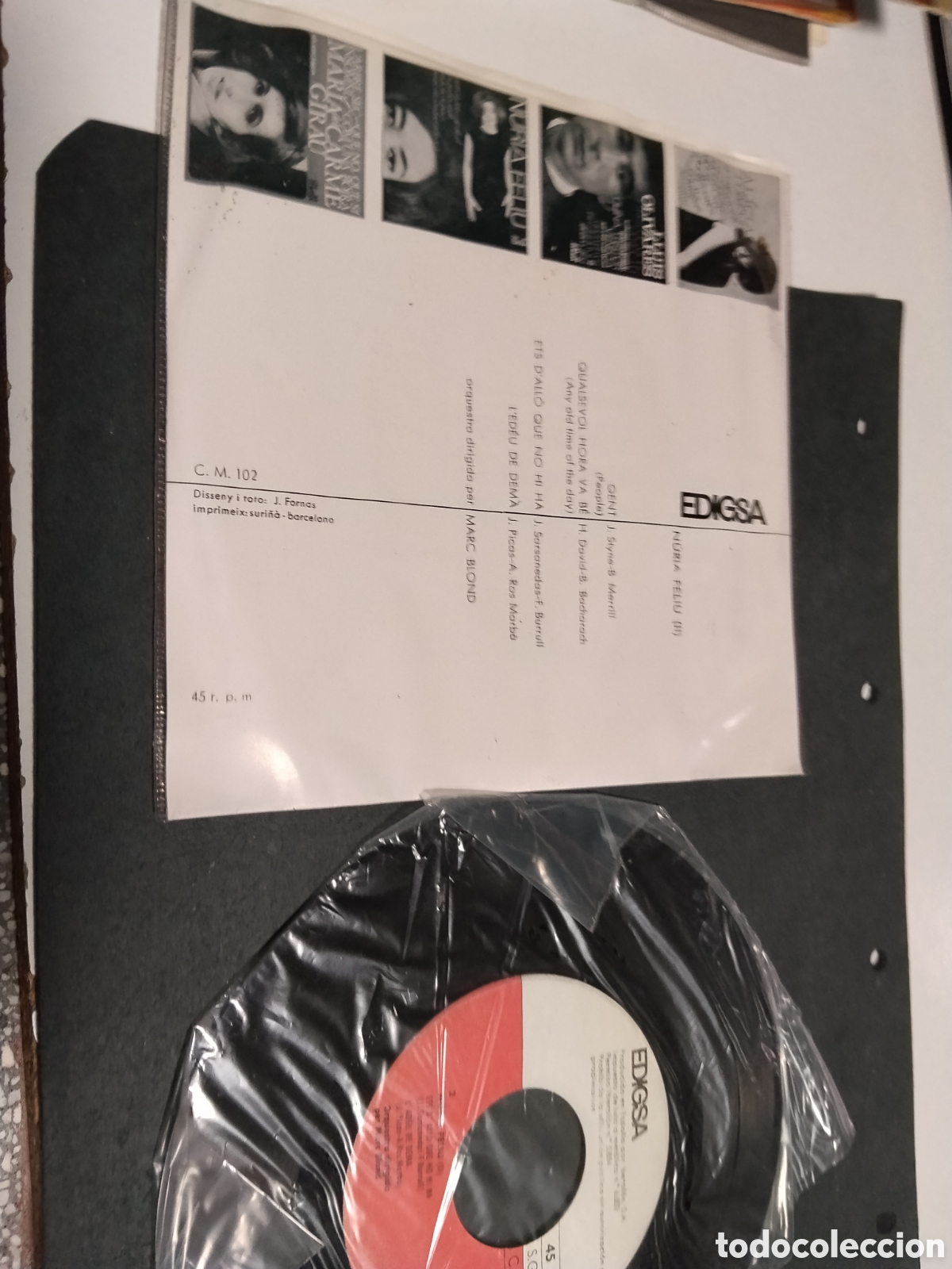 Discos de vinilo: Vinilo Nuria Feliu..... - Foto 2