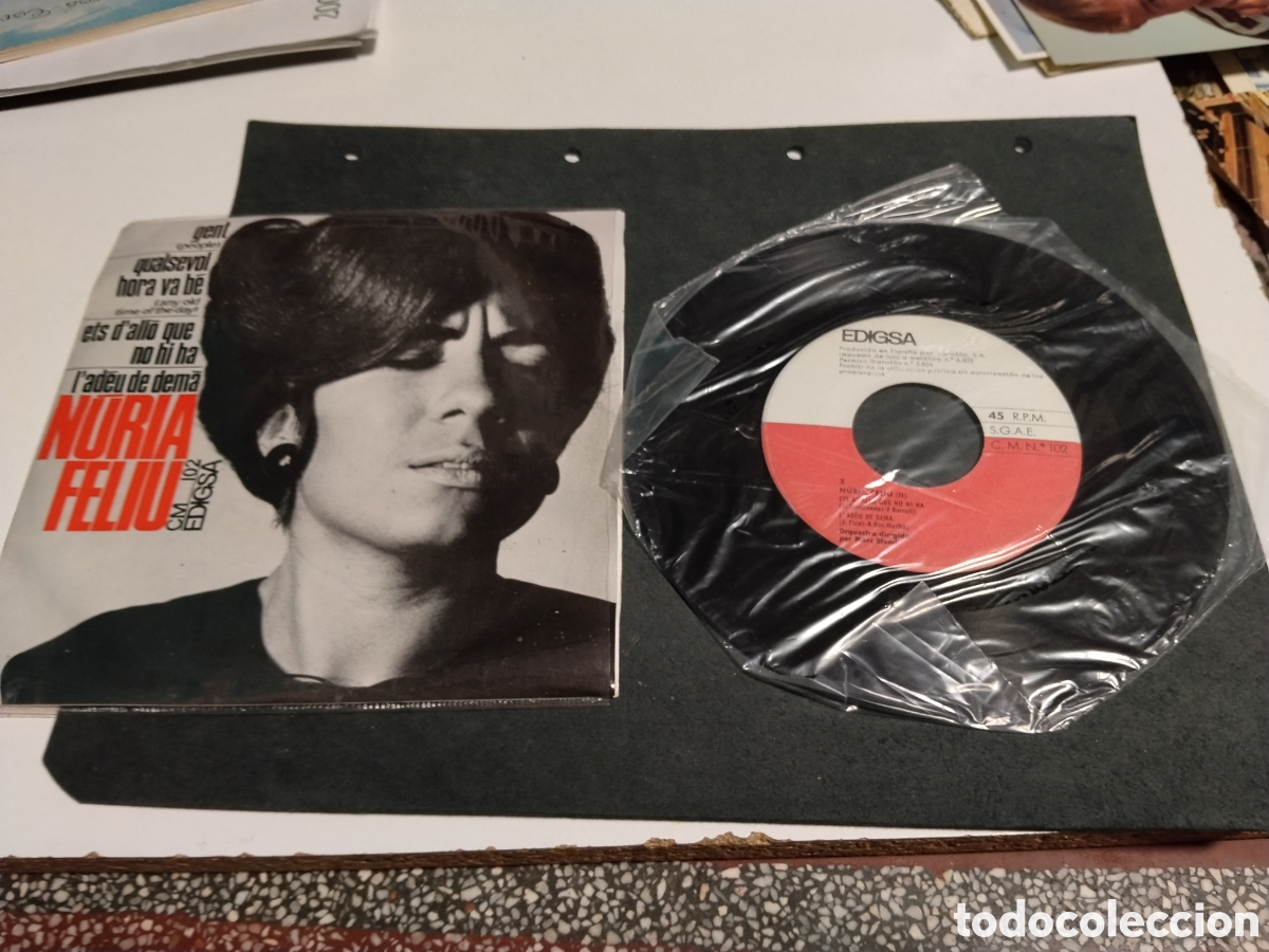 Discos de vinilo: Vinilo Nuria Feliu..... - Foto 1