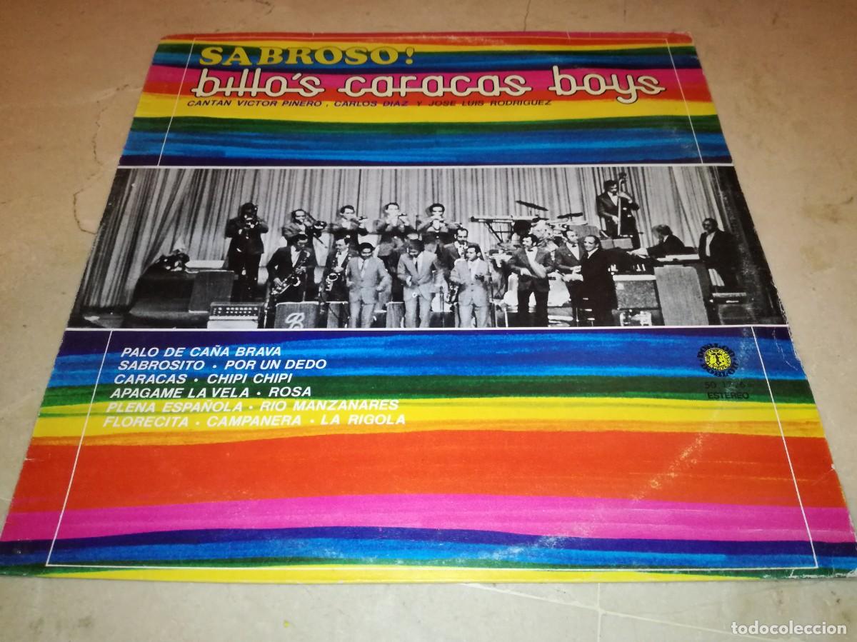 Discos de vinilo: BILLO&acute;S CARACAS BOYS-SABROSO!-VINILO EN MUY BUEN ESTADO