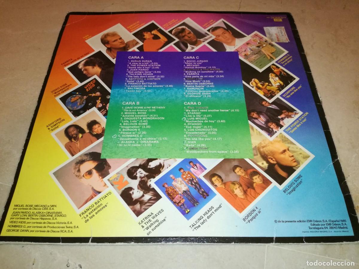 Discos de vinilo: BOOM-EL DISCO DE LOS EXITOS-30 EXITOS EN VERSION ORIGINAL-DOBLE LP-ORIGINAL 1985 - Foto 2