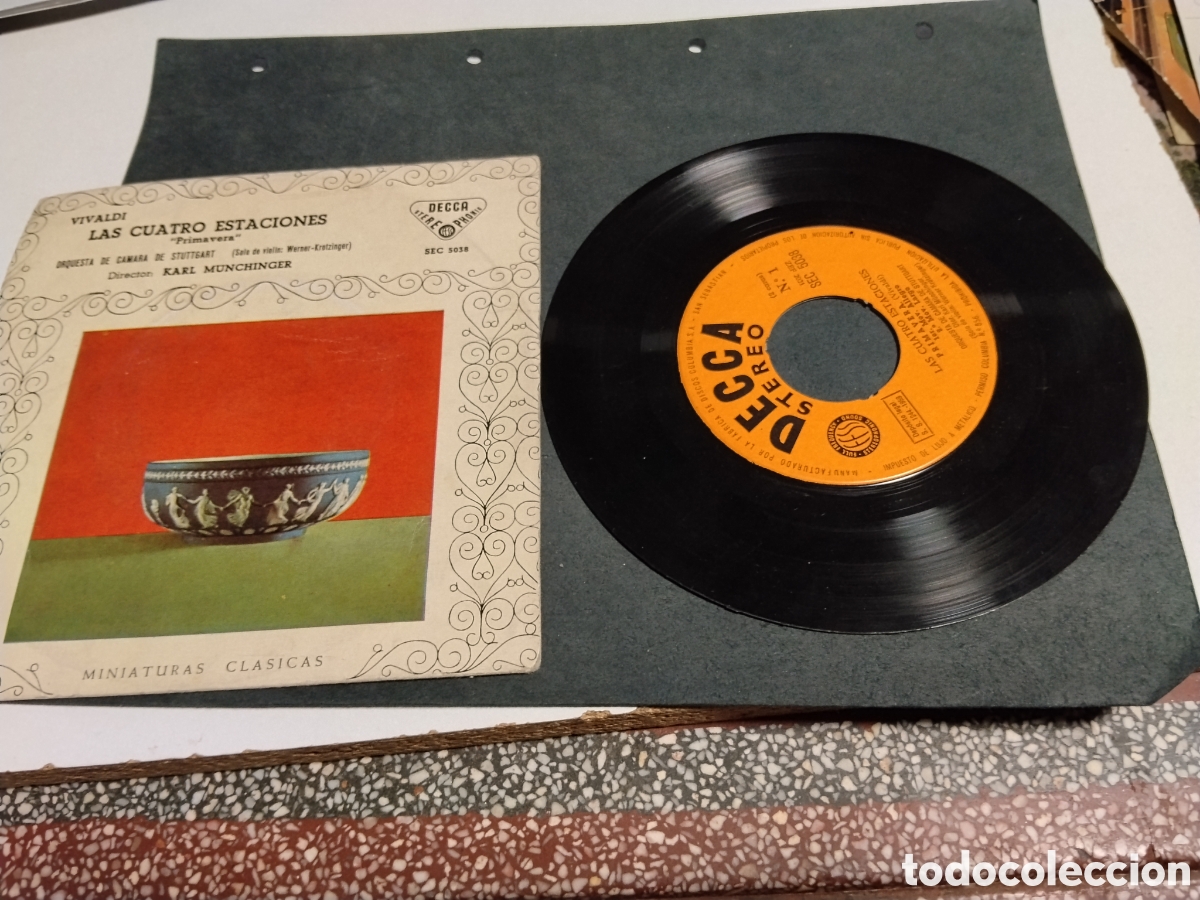 Discos de vinilo: Vinilo las cuatro estaciones, Vivaldi