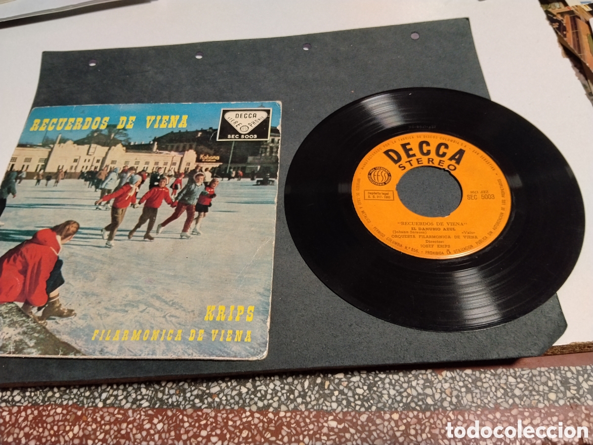 Discos de vinilo: Vinilo recuerdos de Viena, Filarm&oacute;nica