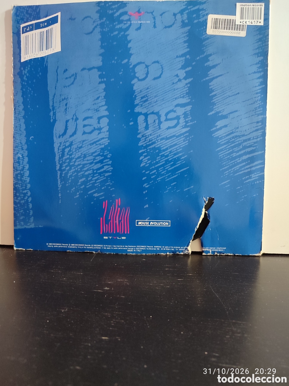 Discos de vinilo: Disco de vinilck 1417o - Foto 2