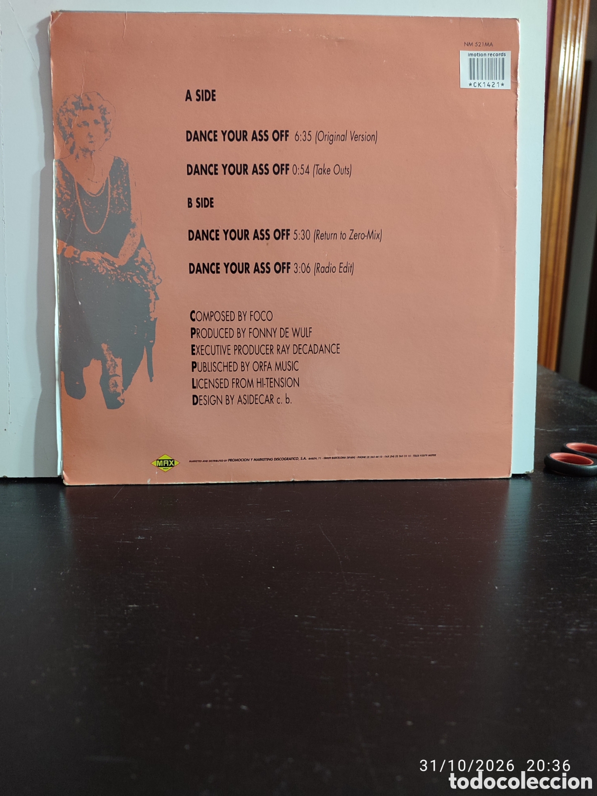 Discos de vinilo: Disco de vinick 1421lo - Foto 2