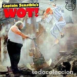 Discos de vinilo: Captain Sensible - Wot! (12&rdquo;, Maxi) Selo:A&M Records, A&M Records Cat. n&ordm;: AMS 12-9228, AMS 12.9228
