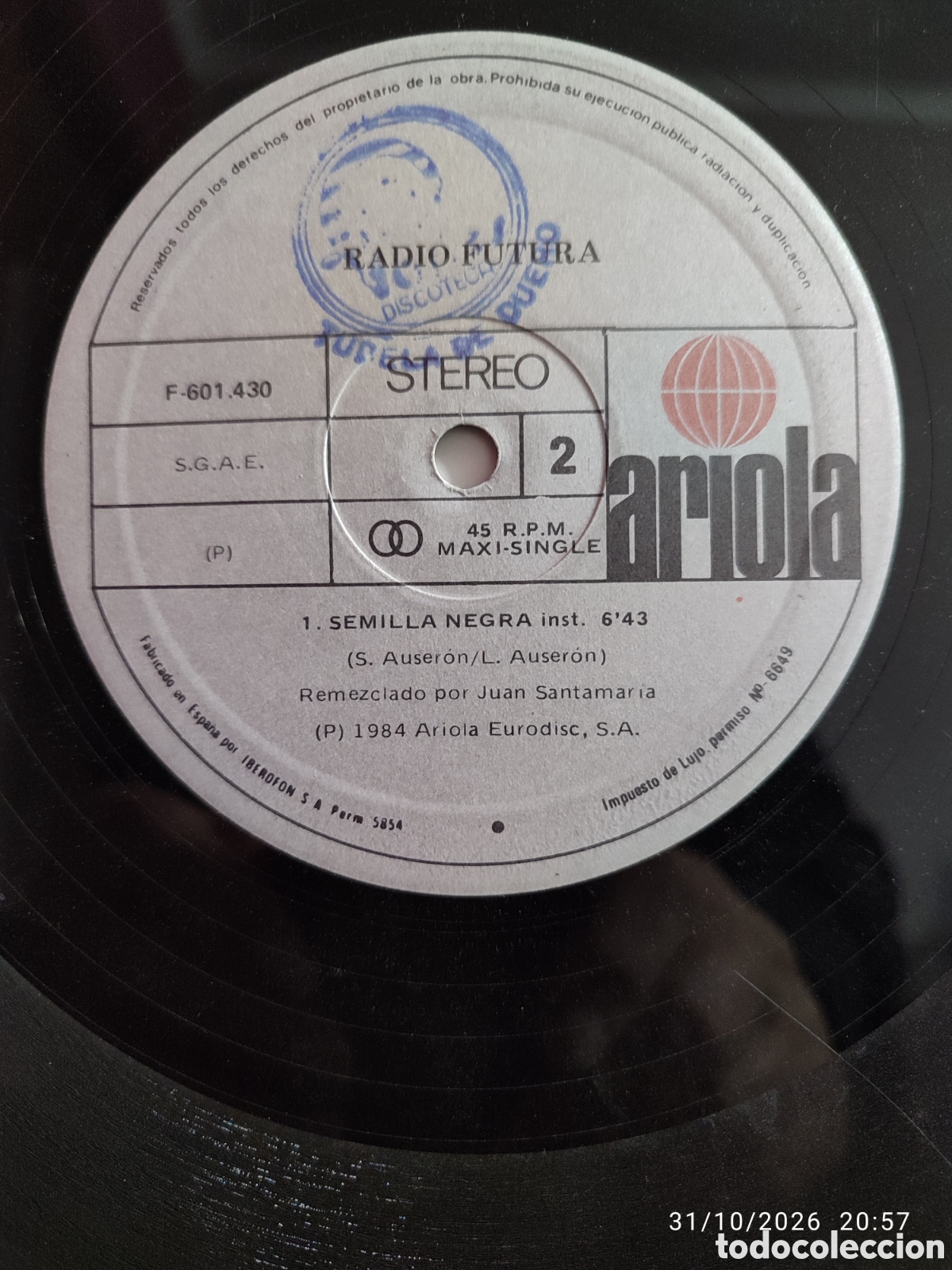 Discos de vinilo: Disco de vinilo ck 1433 - Foto 2