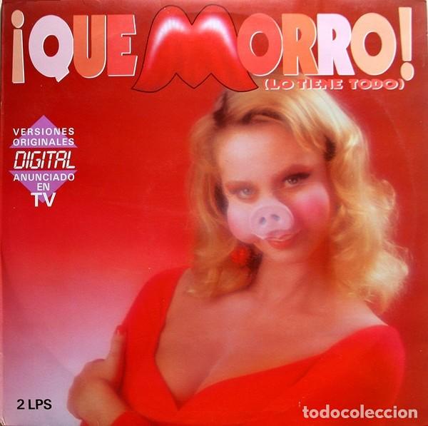 Discos de vinilo: &iexcl;Que Morro! (Lo Tiene Todo) * 2 LP Vinilo * Bon Jovi / Deep Purple / Supertramp / Sting / Level 42