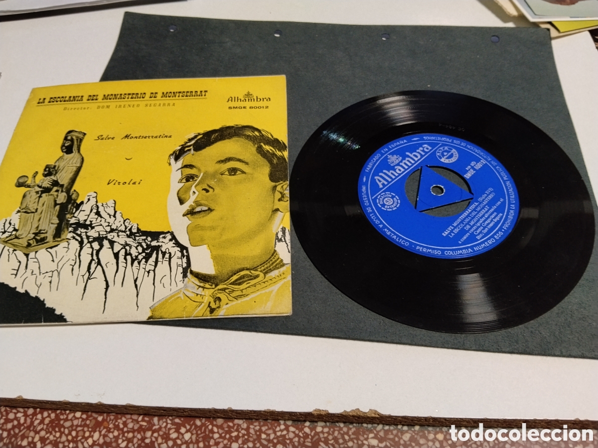 Discos de vinilo: Vinilo la escolan&iacute;a del monasterio de Montserrat