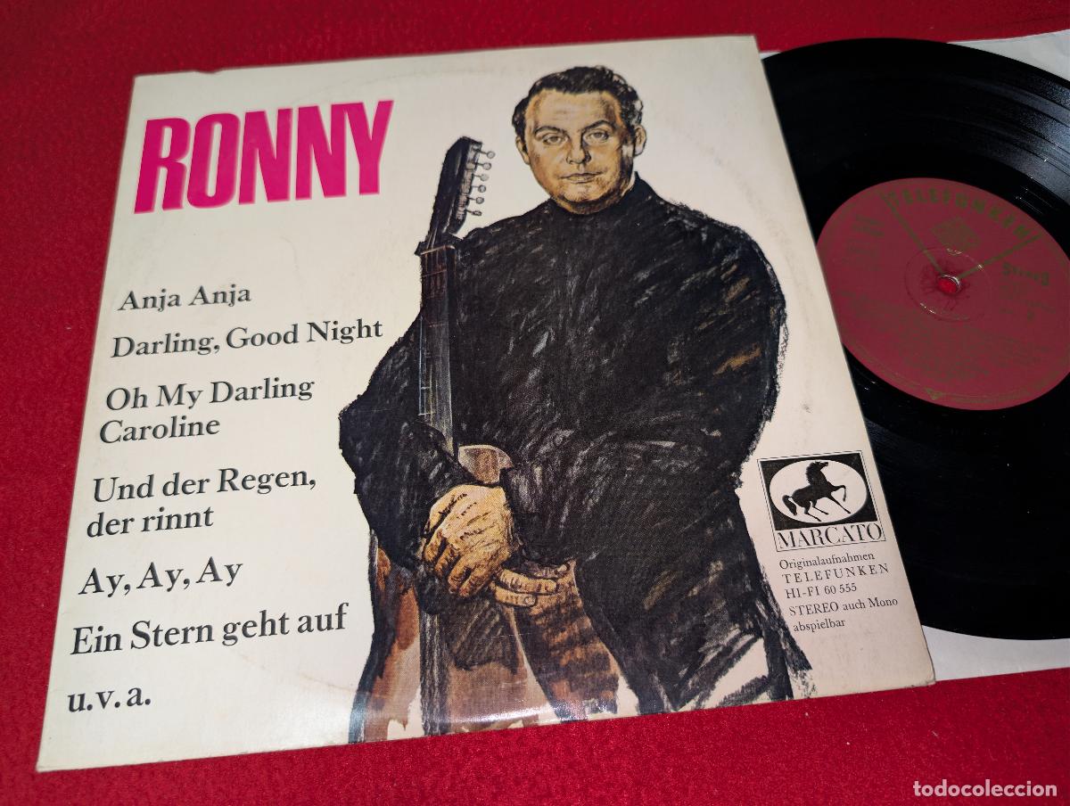 Discos de vinilo: RONNY Ronny 10'' 25ctms 19?? Telefunken GERMANY ALEMANIA