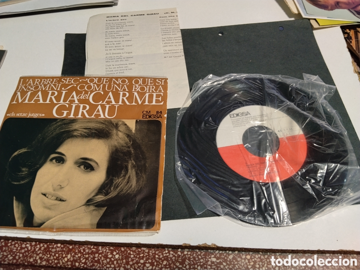 Discos de vinilo: Vinilo Mar&iacute;a del Carme girau