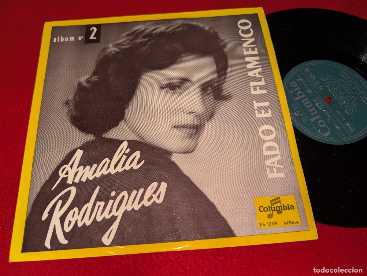 Discos de vinilo: AMALIA RODRIGUES Album n2 Fado et Flamenco 25CTMS 10'' 1956 Columbia FRANCE FRANCIA