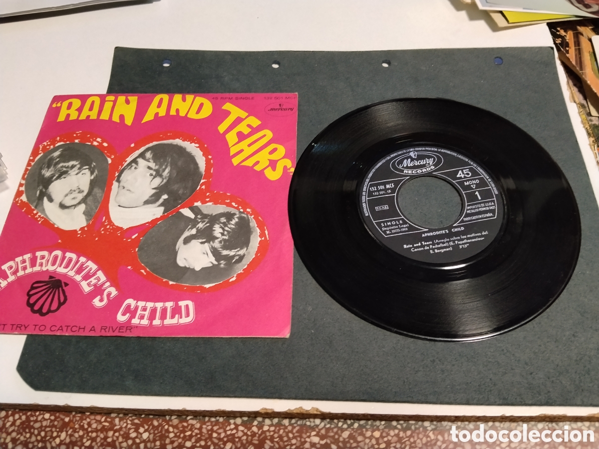 Discos de vinilo: Vinilo rain and tears,aphrodite,s child