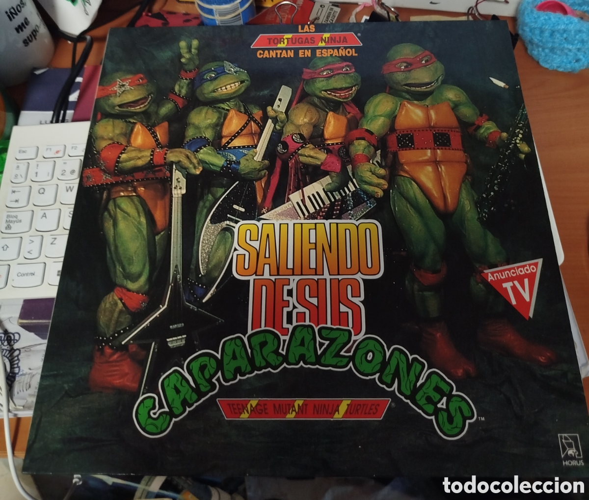 Discos de vinilo: Las Tortugas Ninja* &lrm;&ndash; Cantan En Espa&ntilde;ol: Saliendo De Sus Caparazones