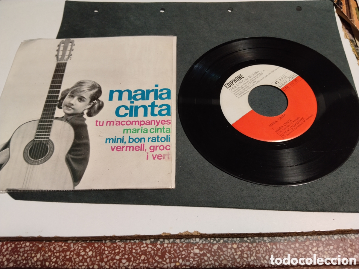 Discos de vinilo: Vinilo maria cinta......