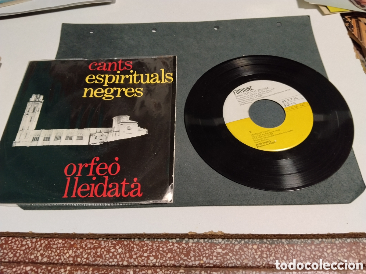 Discos de vinilo: Vinilo cants espirituals negres