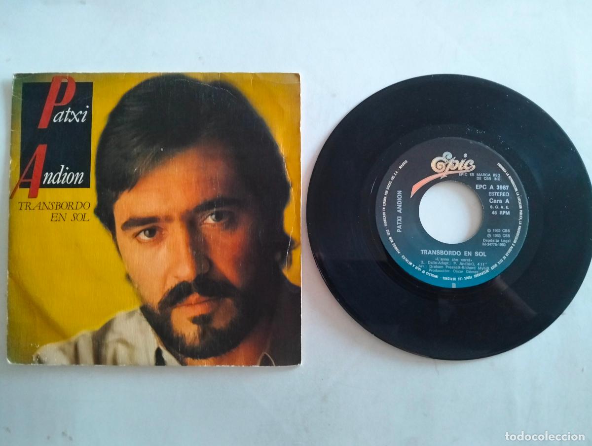 Discos de vinilo: PATXI ANDION, TRANSBORDO EN SOL, EDITA EPIC, A&Ntilde;O 1983