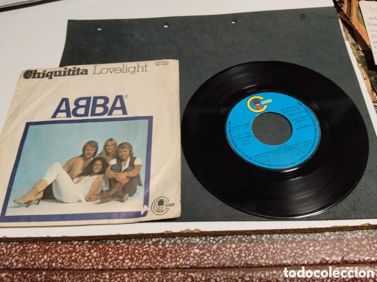 Discos de vinilo: Vinilo abba chiquitita