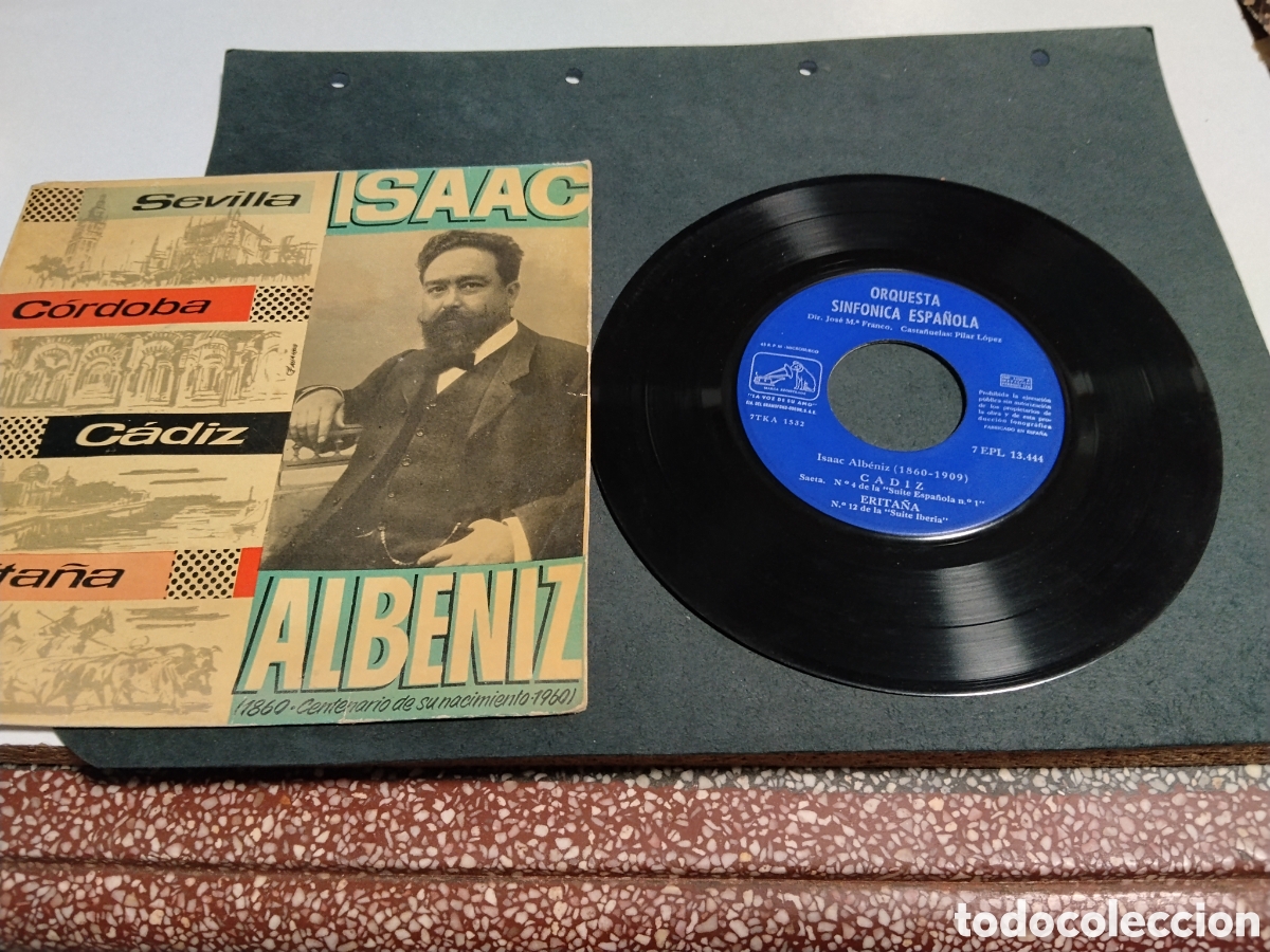 Discos de vinilo: Vinilo Isaac Alb&eacute;niz, orquesta sinf&oacute;nica espa&ntilde;ola