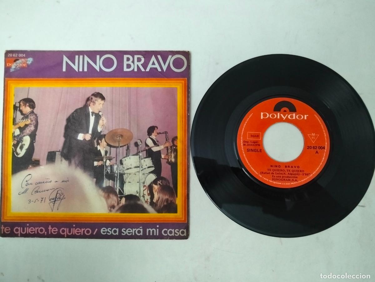 Discos de vinilo: NINO BRAVO, TE QUIERO, TE QUIERO, POLYDOR, A&Ntilde;O 1970