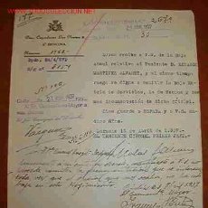 Documentos antiguos: DOCUMENTO DEL BATALLÓN DE CAZADORES DE LAS NAVAS Nº2