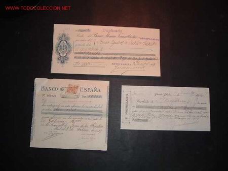 Documentos antiguos: LOTE DE 3 RECIBI DE PRINCIPIOS DE SIGLO XX - Foto 1