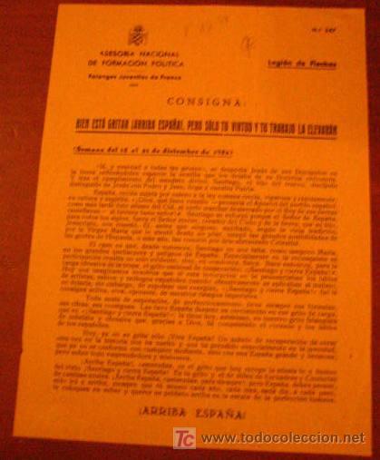Documentos antiguos: Legi&oacute;n de flechas, bien esta gritar arriba Espa&ntilde;a pero solo tu virtud y tu trabajo la elevaran